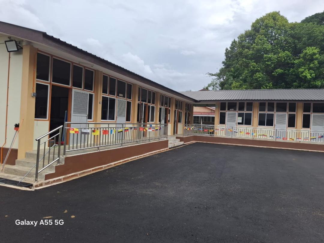 Koridor kelas sekolah